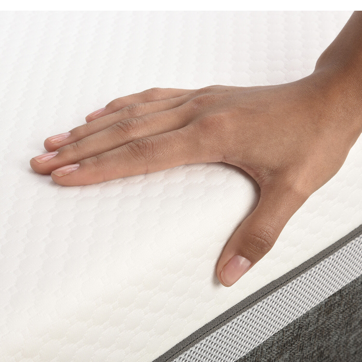 Cama Europea 1,5 Plazas Ortopedic Advance + Set Torino Gris