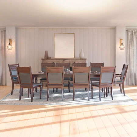 Comedor 8 Sillas 2 Sitiales Grand Cordobés