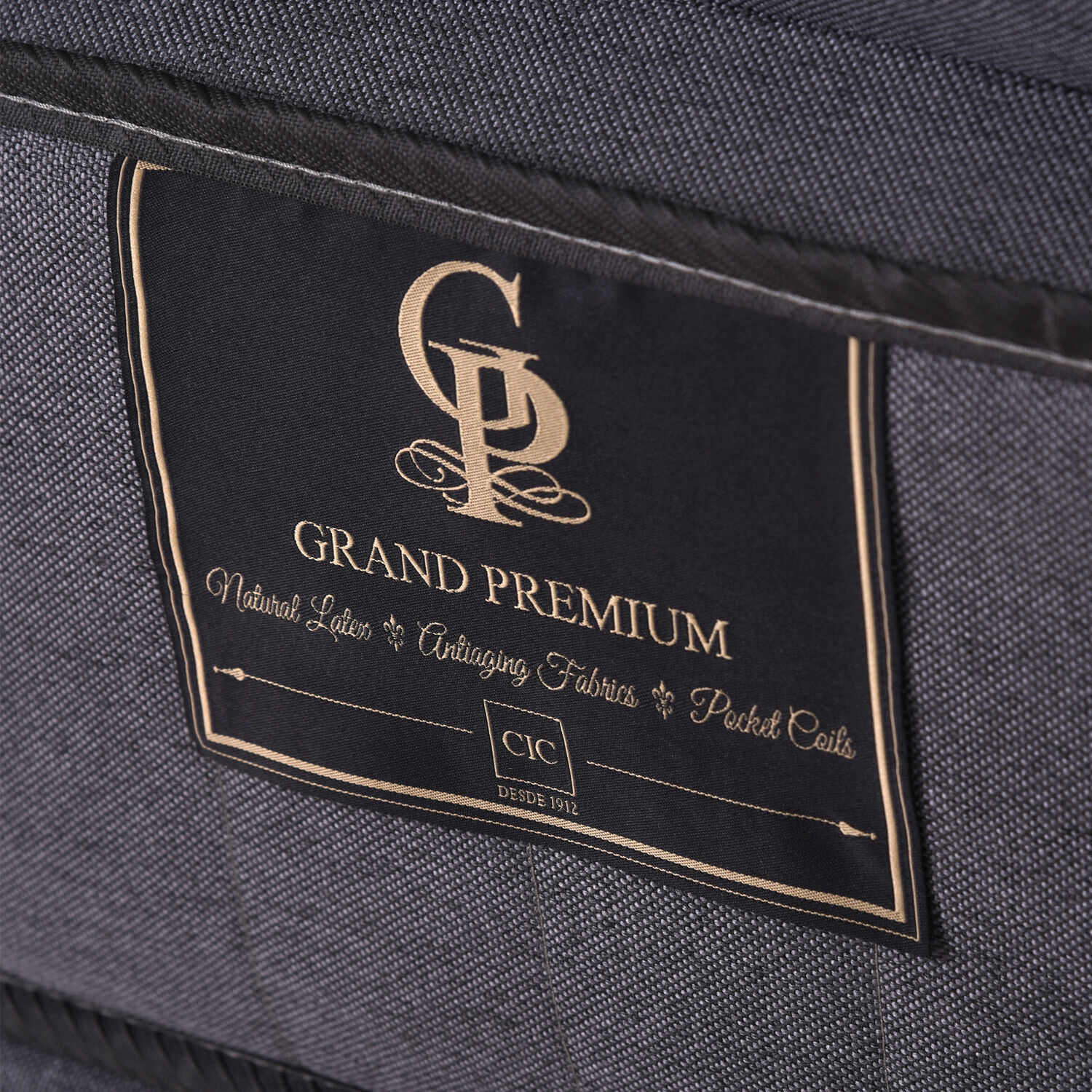 Box Spring King Grand Premium + Set Mir&oacute; Caramel