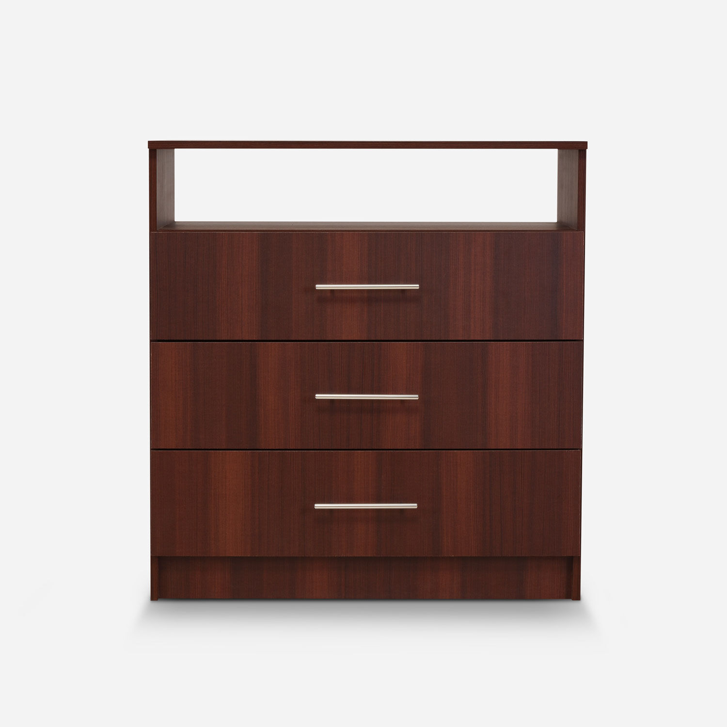 C&oacute;moda Cajonera TV 24" 3 Cajones Atria Wengue