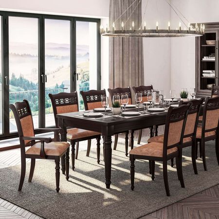 Comedor 8 Sillas 2 Sitiales Grand Le Blanc / Mesa sin Extensión