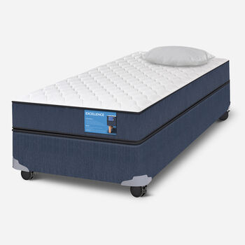 Cama Americana 1.5 Plazas Excellence + Almohada
