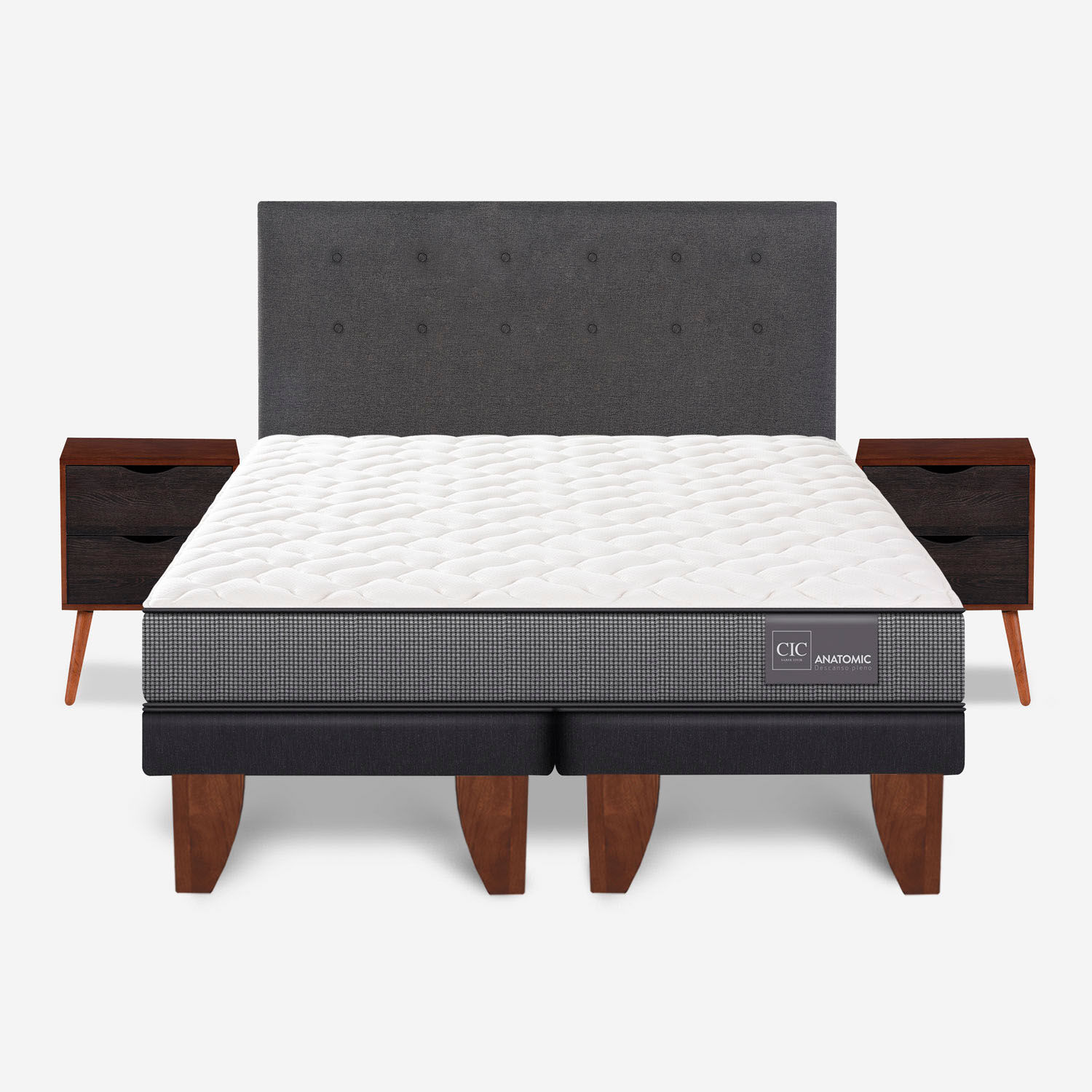 Cama Europea King Anatomic + Set &Eacute;ufrates