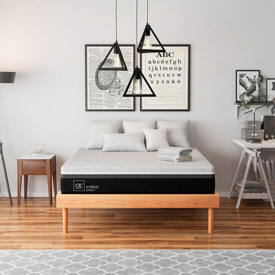 Cama 2 Plazas Hybrid + Almohada