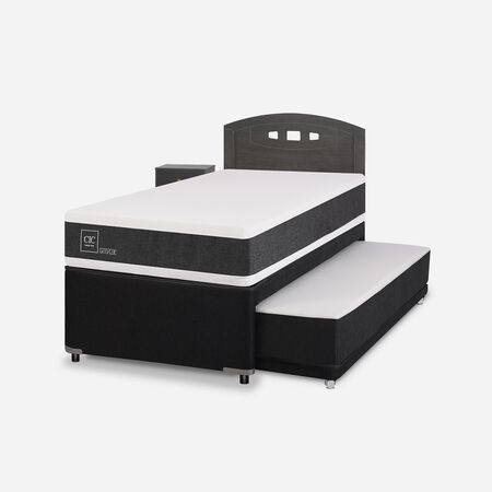 Cama Nido Diván Ortopedic Set Gales Gris
