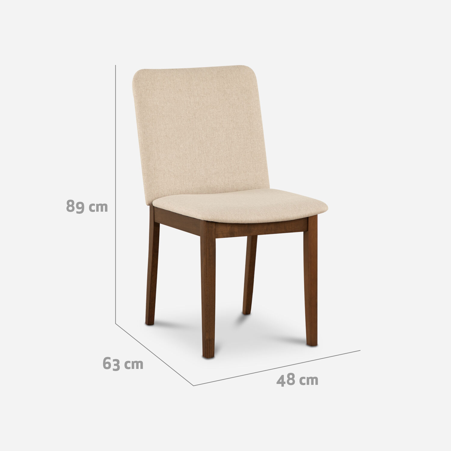 Comedor de Vidrio 6 Sillas Denver 180 Cm