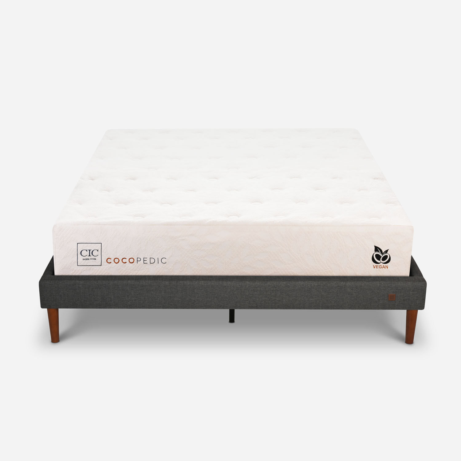 Cama Europea Curve 2 Plazas Cocopedic
