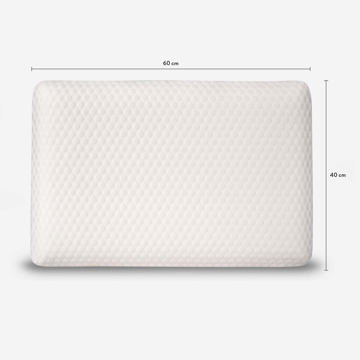 Pack 2 Almohadas Visco Medium 60x40 cm