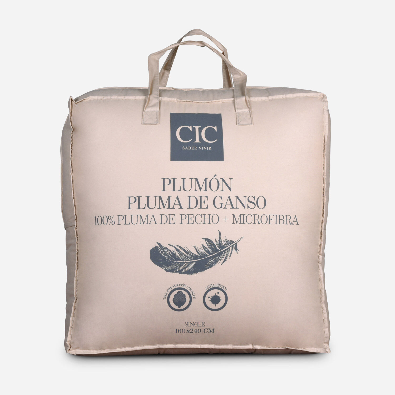 Plum&oacute;n Single Pluma 15% Ganso