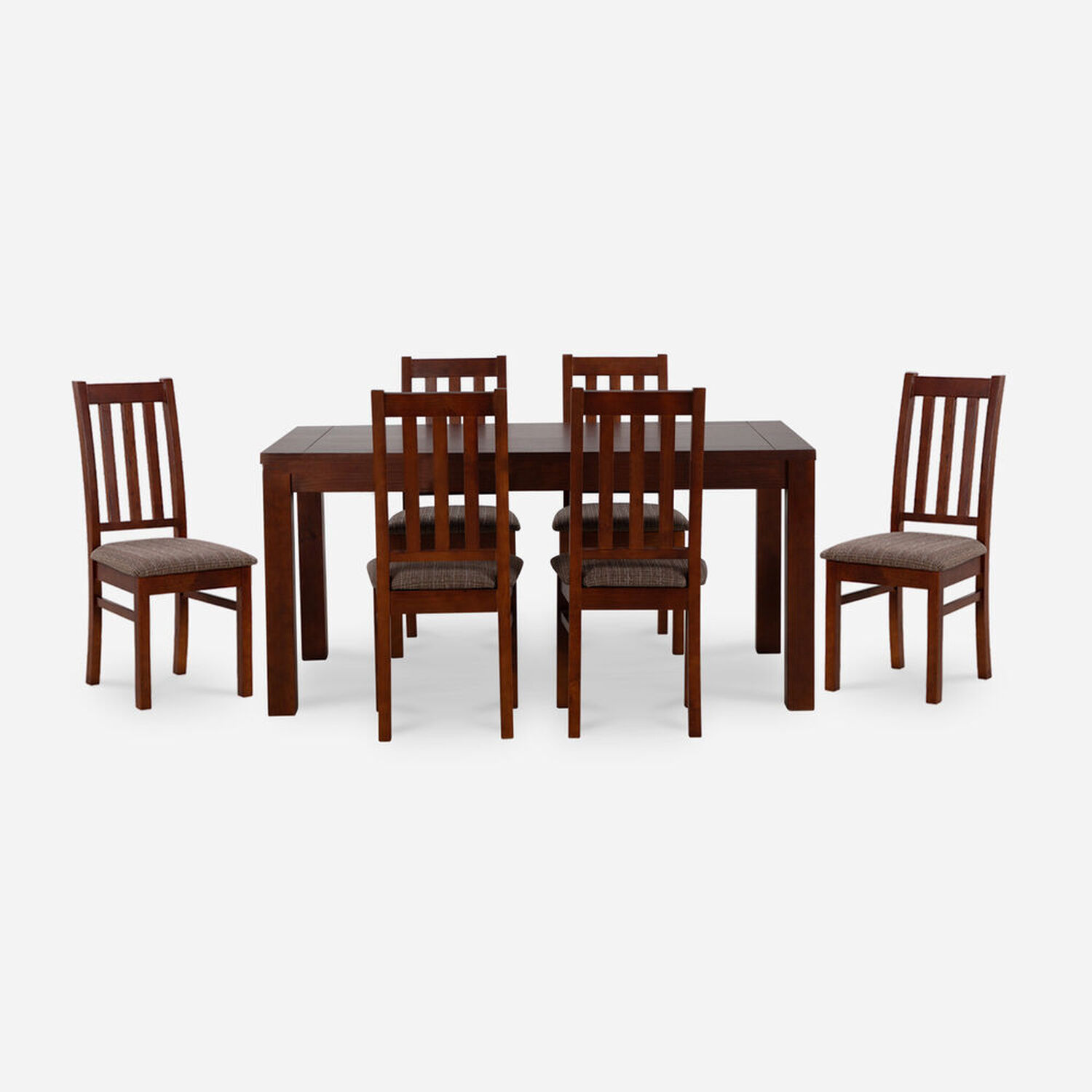 Comedor 6 Sillas Ñuble Caramelo Chocolate