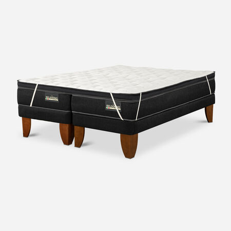 Duplex Cama Europea Belsogno 0,75 x 1,90 Lite con Topper