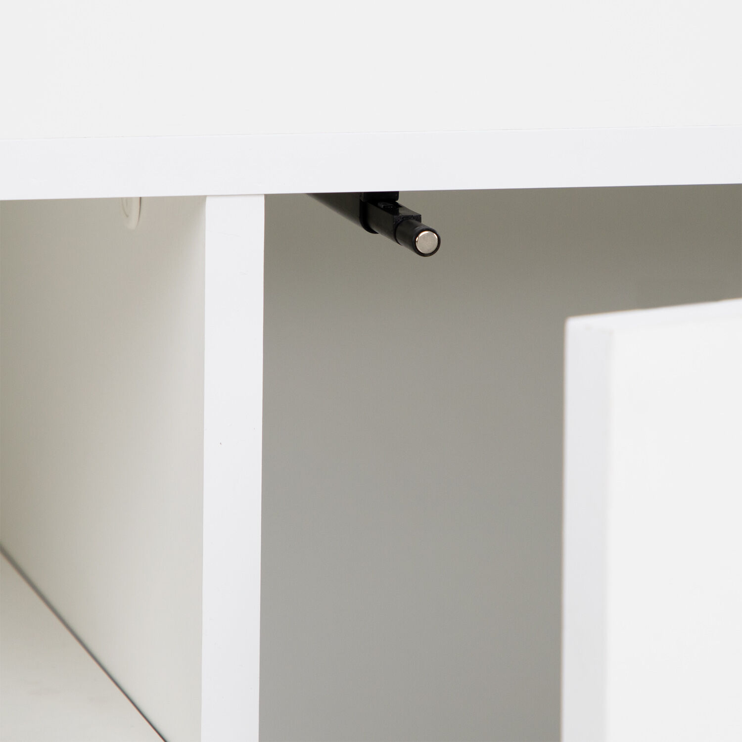 Rack Tv 70" 2 Puertas 1 Cajón Blanco