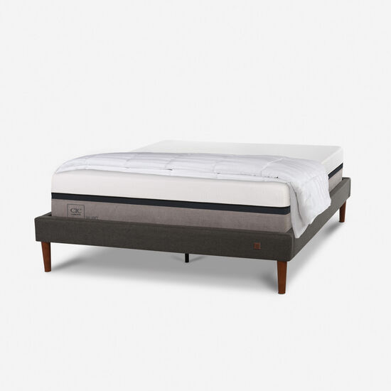 Cama Europea Curve 2 Plazas Balance + Plumón