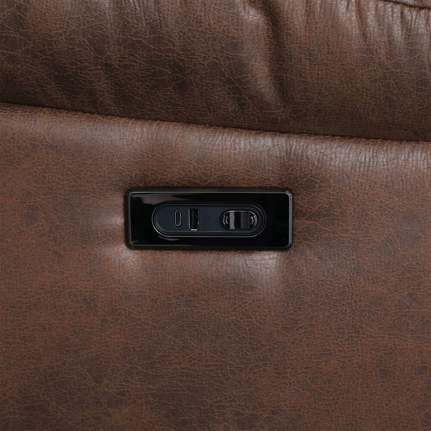Sofá 2 Cuerpos Reclinable Eléctrico Domingo