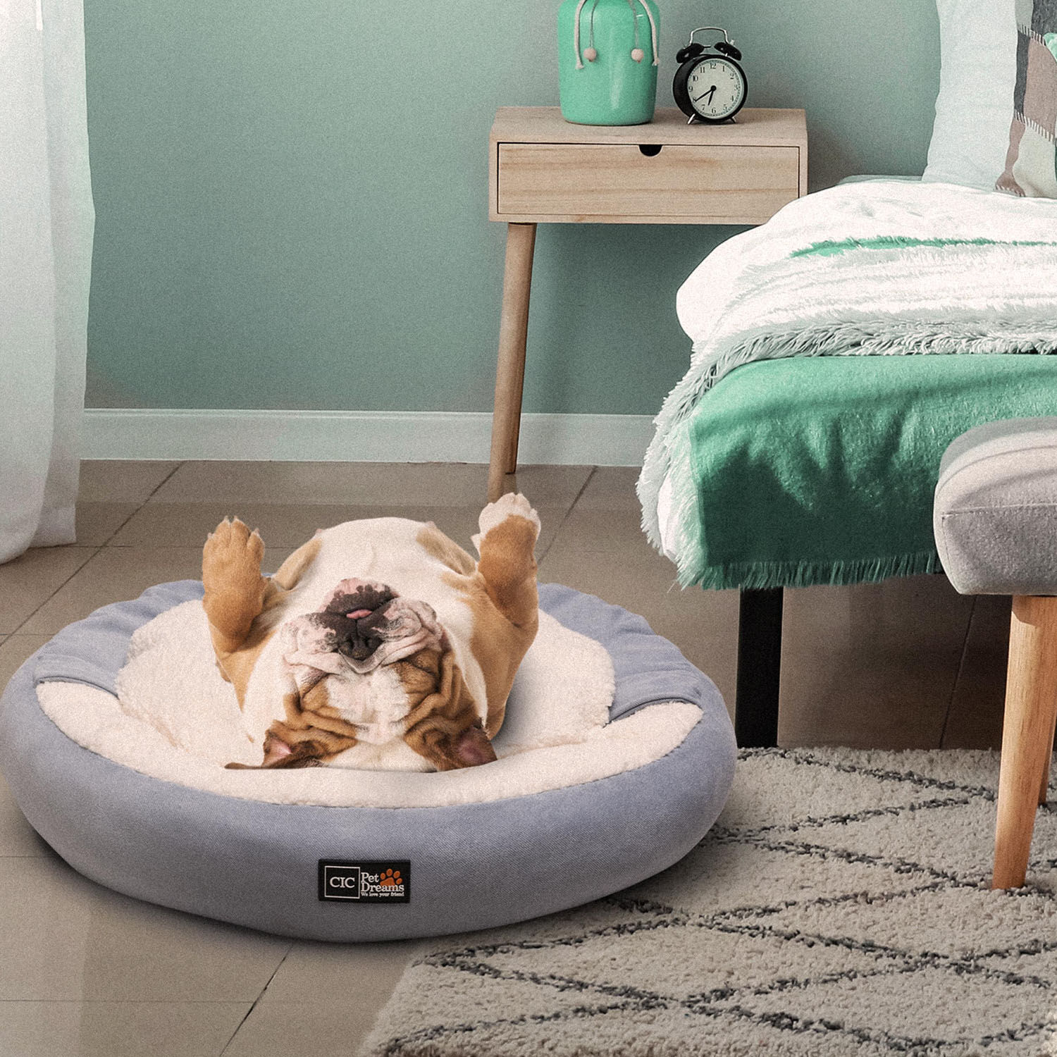 Pack Colchonetas CIC Kids Brook Green + Cama Mascota Cobija