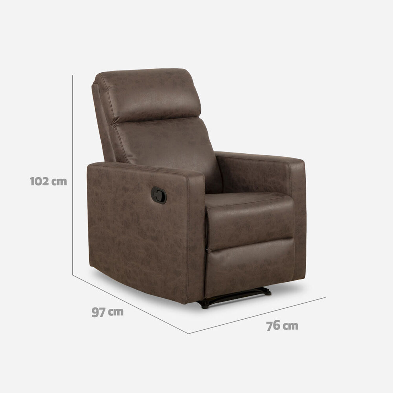 Juego reclinables Asturias 3 2 y 1 cuerpo