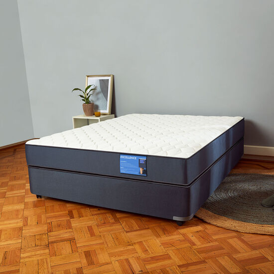 Cama Americana 1.5 Plazas Excellence + Almohada