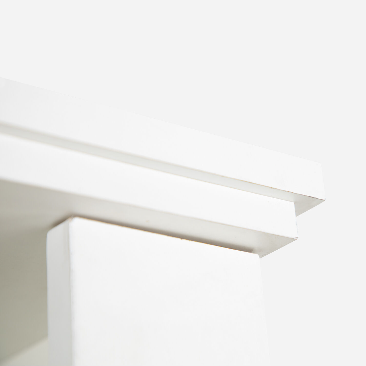 Librero 6 Repisas 2 Puertas Praga Blanco