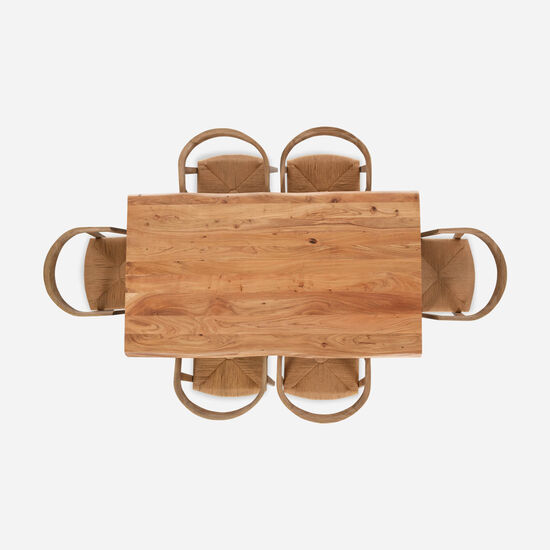 Comedor Florencia Natural + 6 Sillas Oak