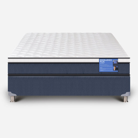 Cama Americana 2 Plazas Excellence Plus Base Normal