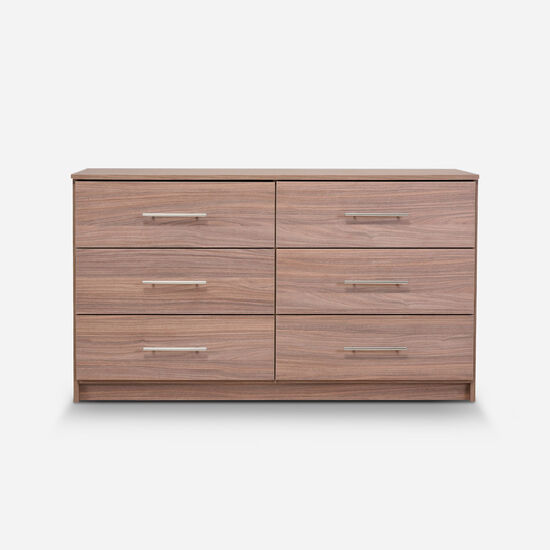 Cómoda 6 Cajones Altair Walnut