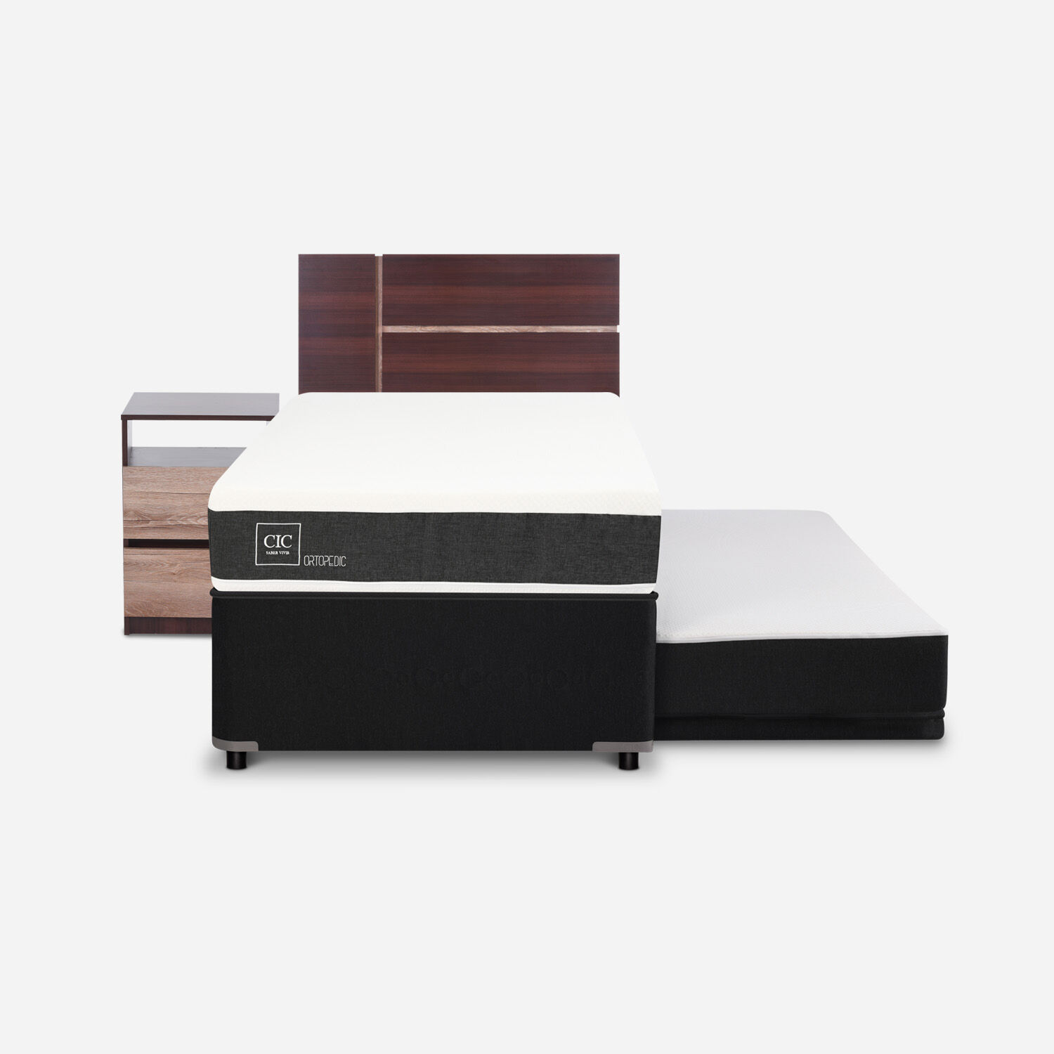 Cama Nido Div&aacute;n Ortopedic + Set Enio