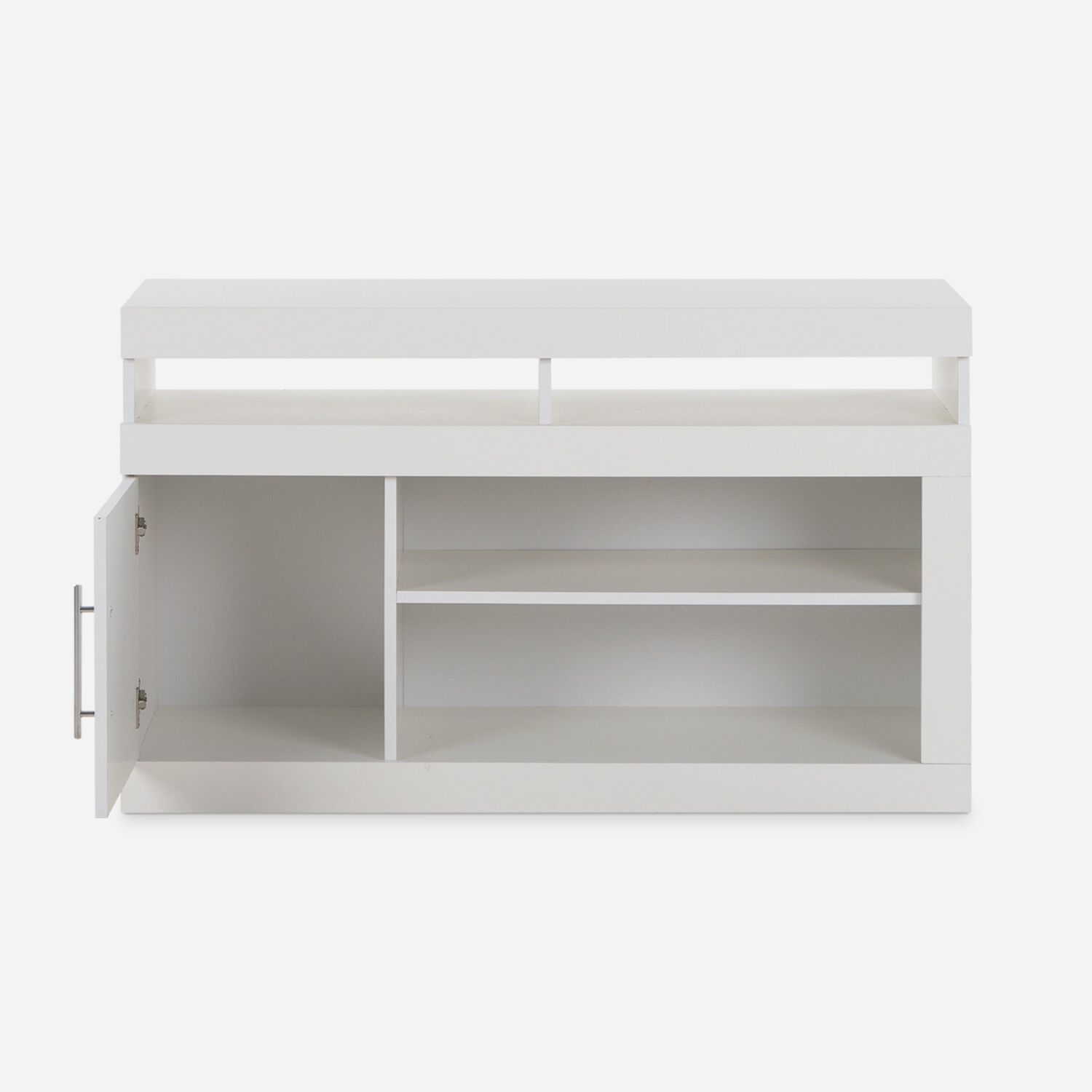 Rack Tv 43" Ganges 1 Puerta Blanco