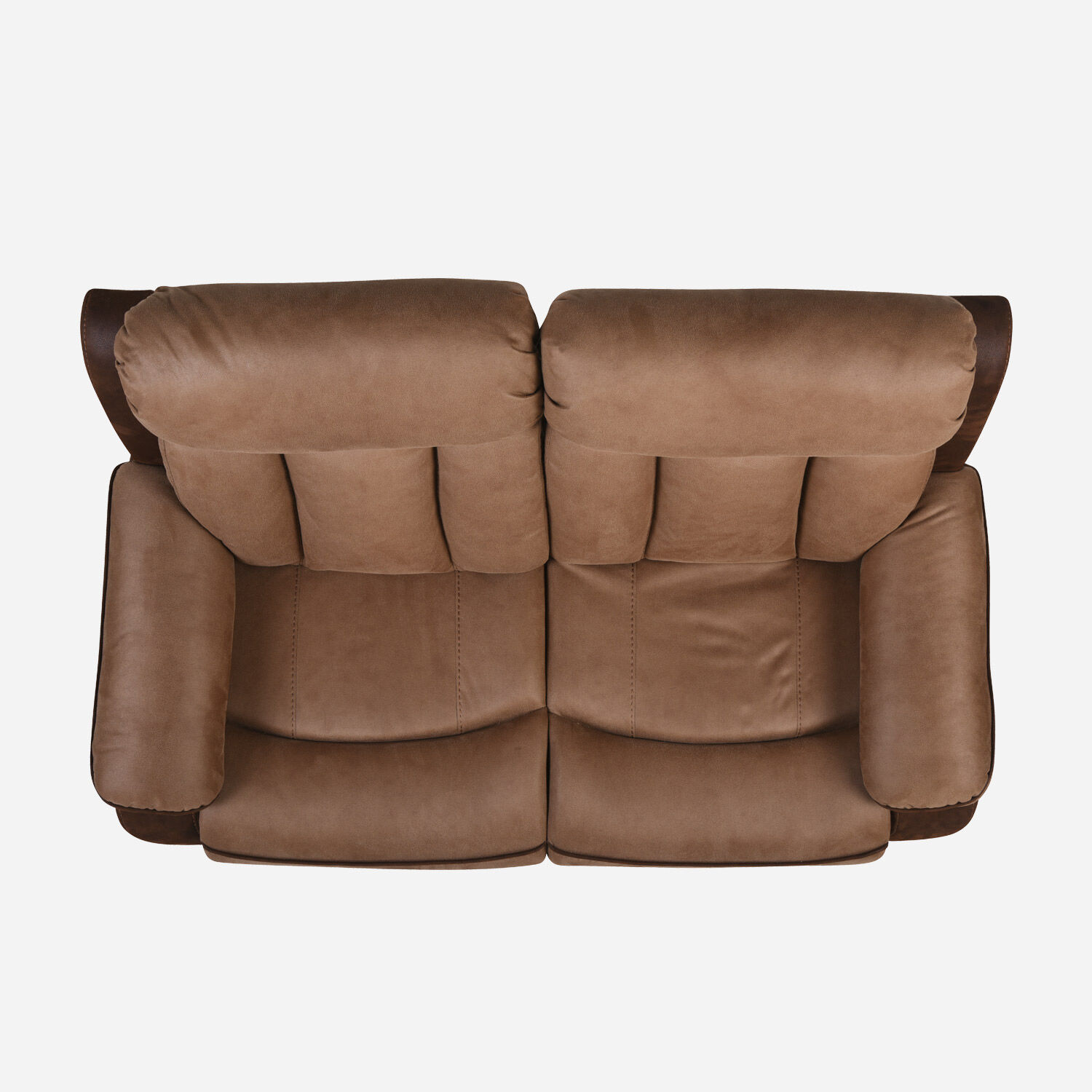 Sof&aacute; 2 Cuerpos Reclinable Moka