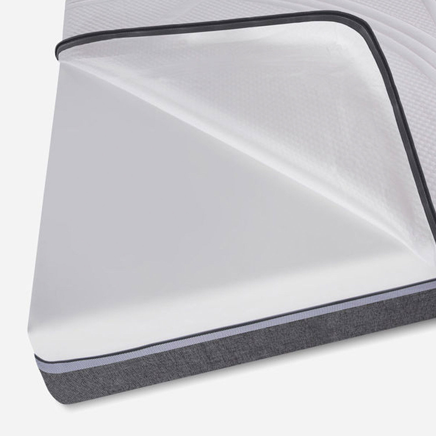 Cama Europea 2 Plazas Ortopedic Advance Base Normal + Set Éufrates