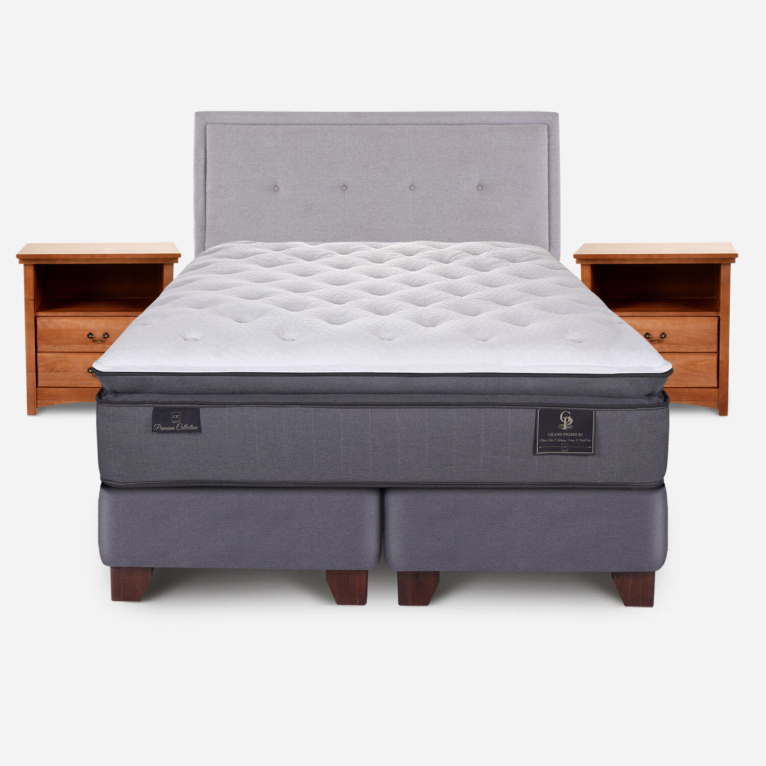 Box Spring King Grand Premium + Set Ganges