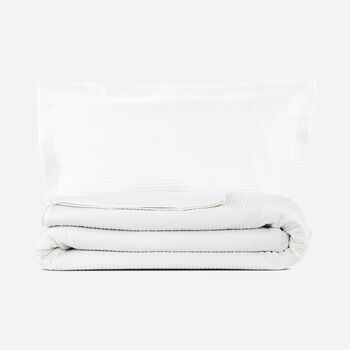 Quilt 2 Plazas Algodón Blanco