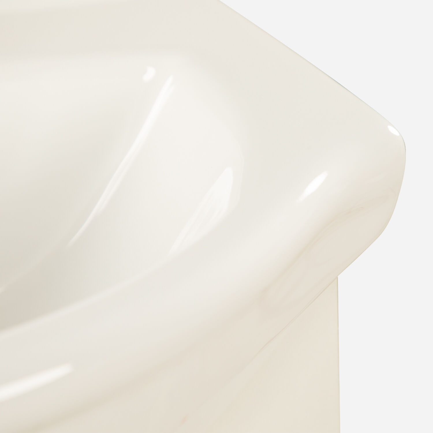 Vanitorio 2 Repisas 4 Patas Cannes Blanco 50 Cm.