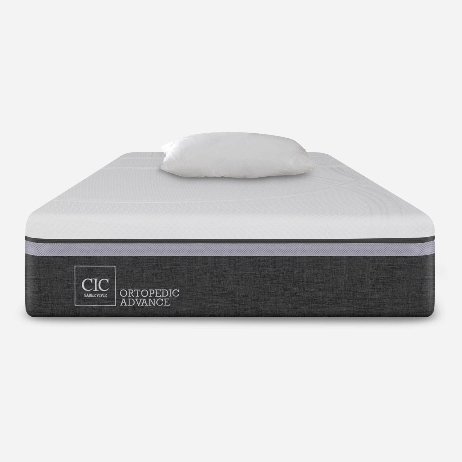 Colchón 1.5 Plazas Ortopedic Advance 105x200 + Almohada