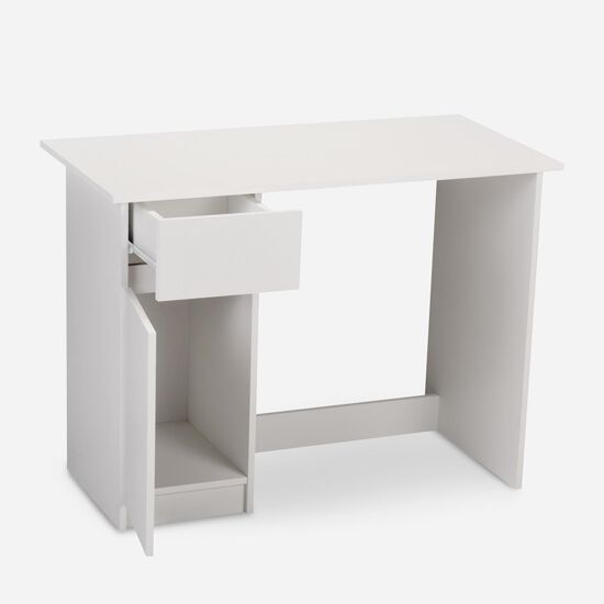 Escritorio 1 Puerta 1 Cajón New Blanco