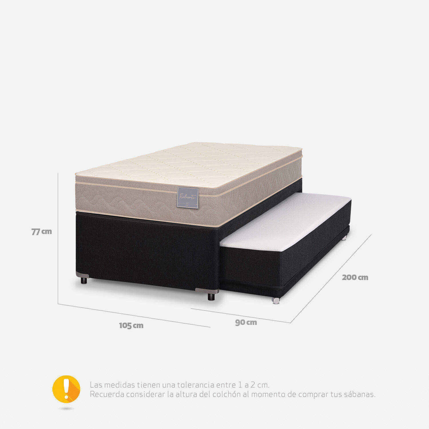 Cama Nido Div&aacute;n Rilassati
