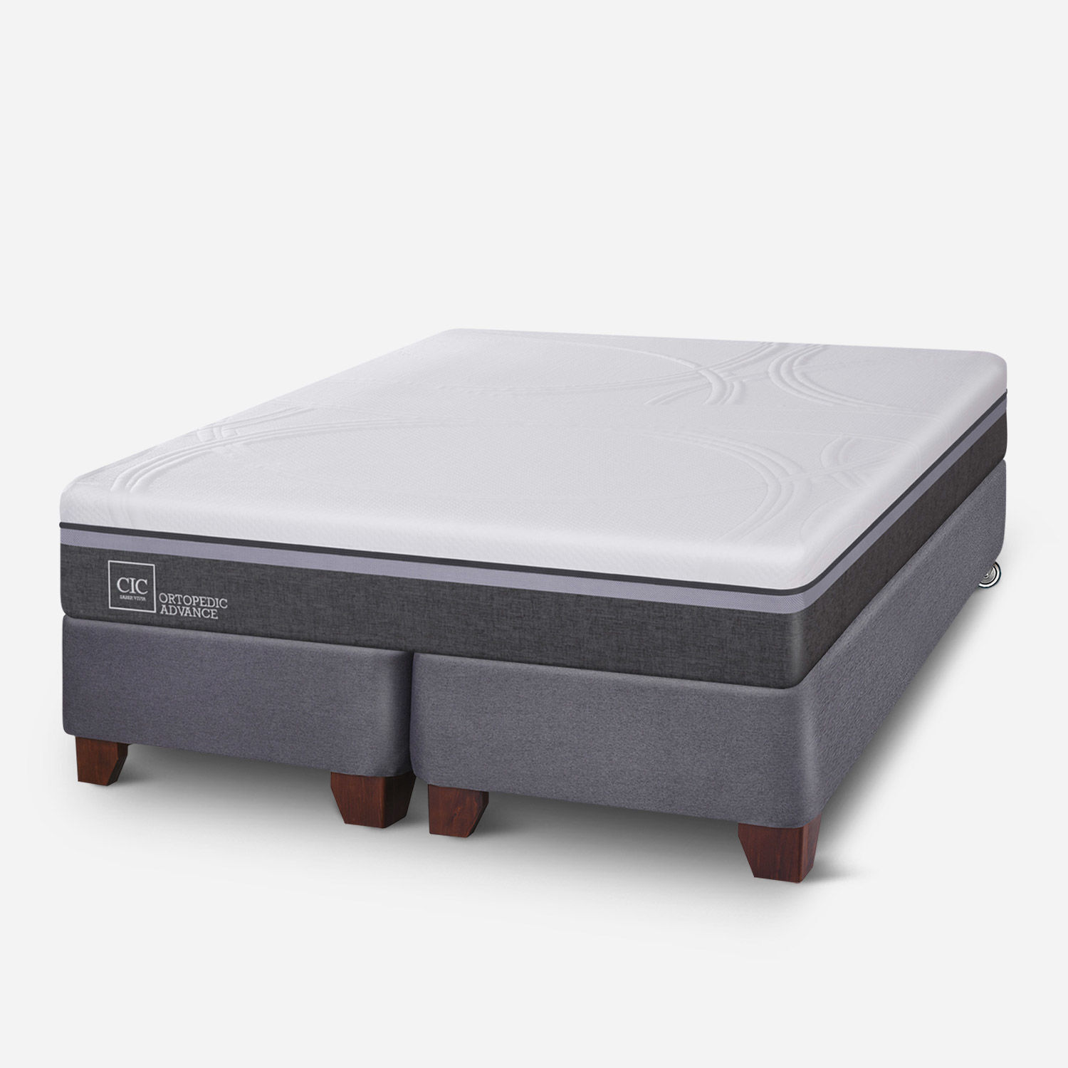 Box Spring 2 Plazas Ortopedic Advance Base Dividida