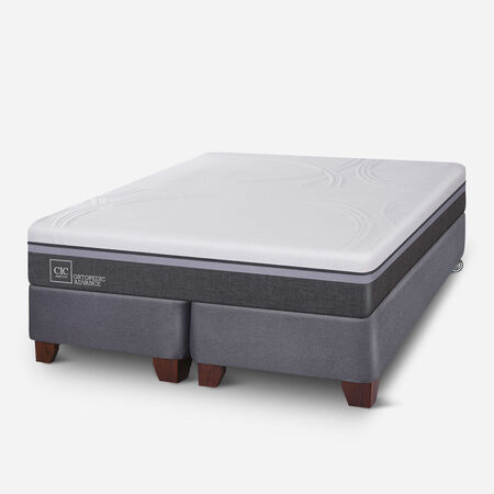 Box Spring 2 Plazas Ortopedic Advance Base Dividida