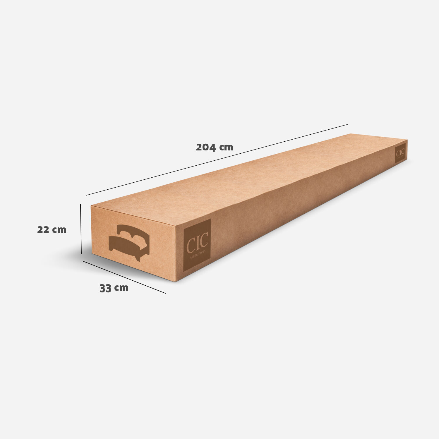 Cama Europea Curve 2 Plazas Ortopedic Advance