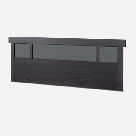 Respaldo King Dubl&iacute;n Negro