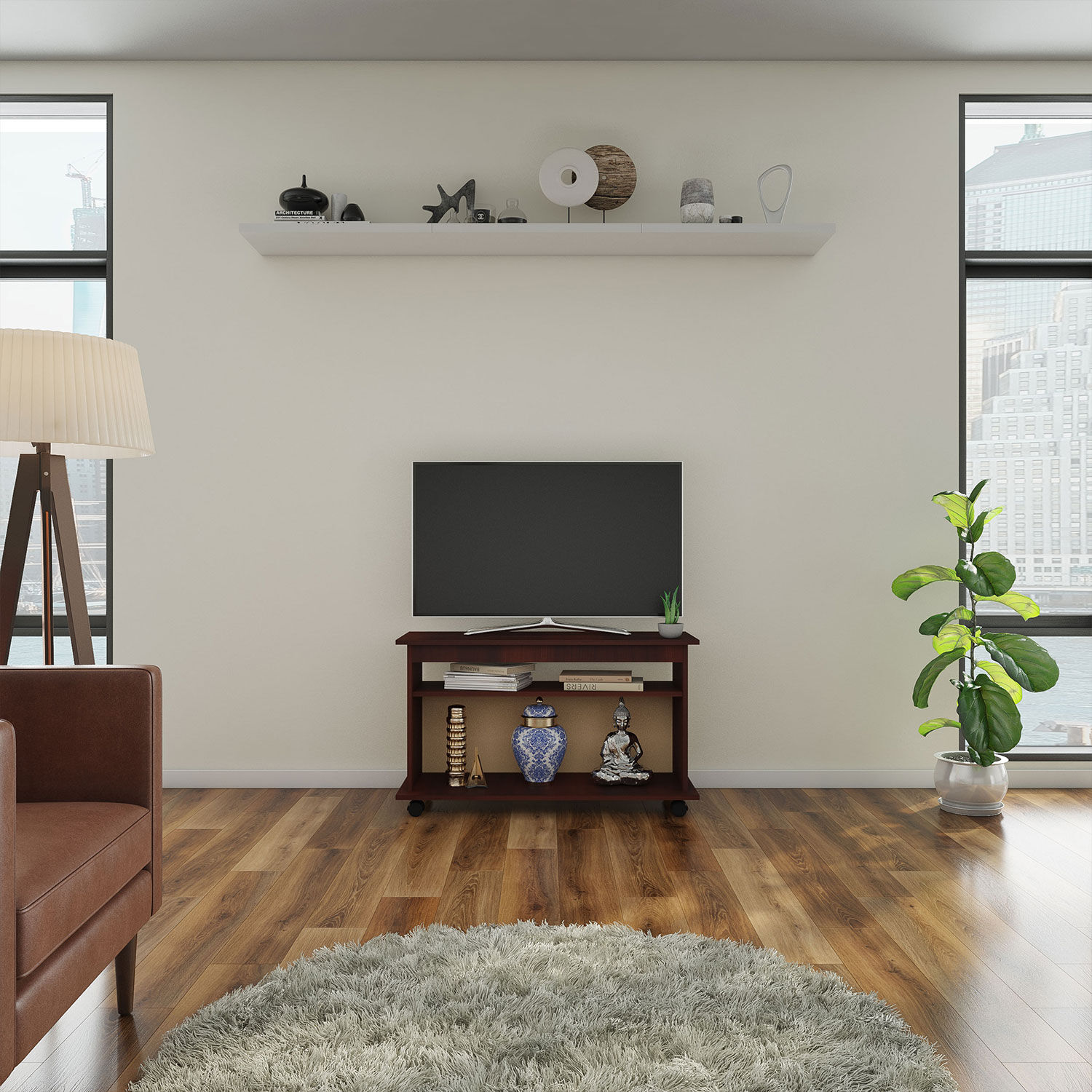 Rack R&iacute;o Chocolate 42"