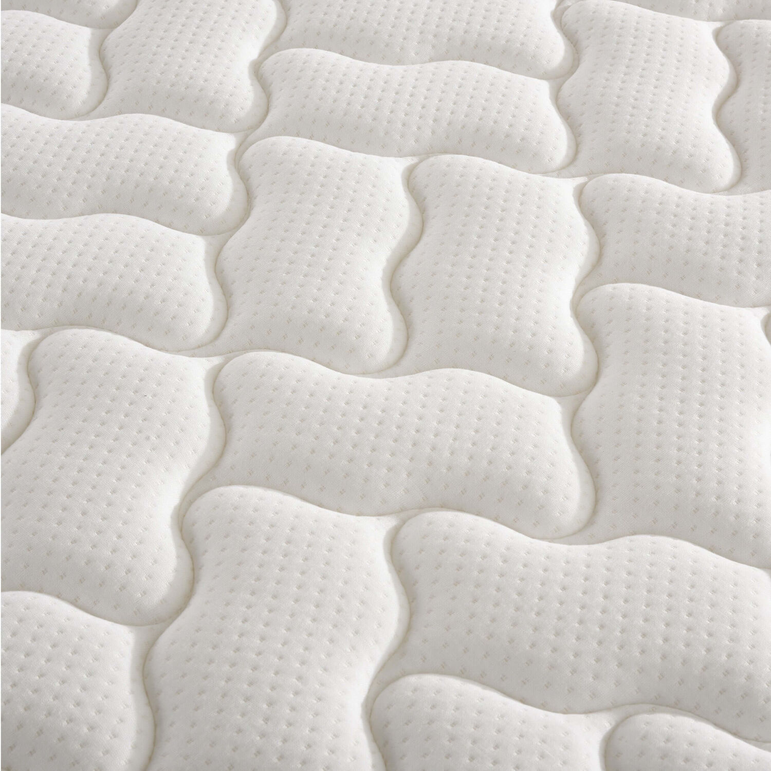 Cama Europea 2 Plazas Base Normal Anatomic + Respaldo Torino Choc