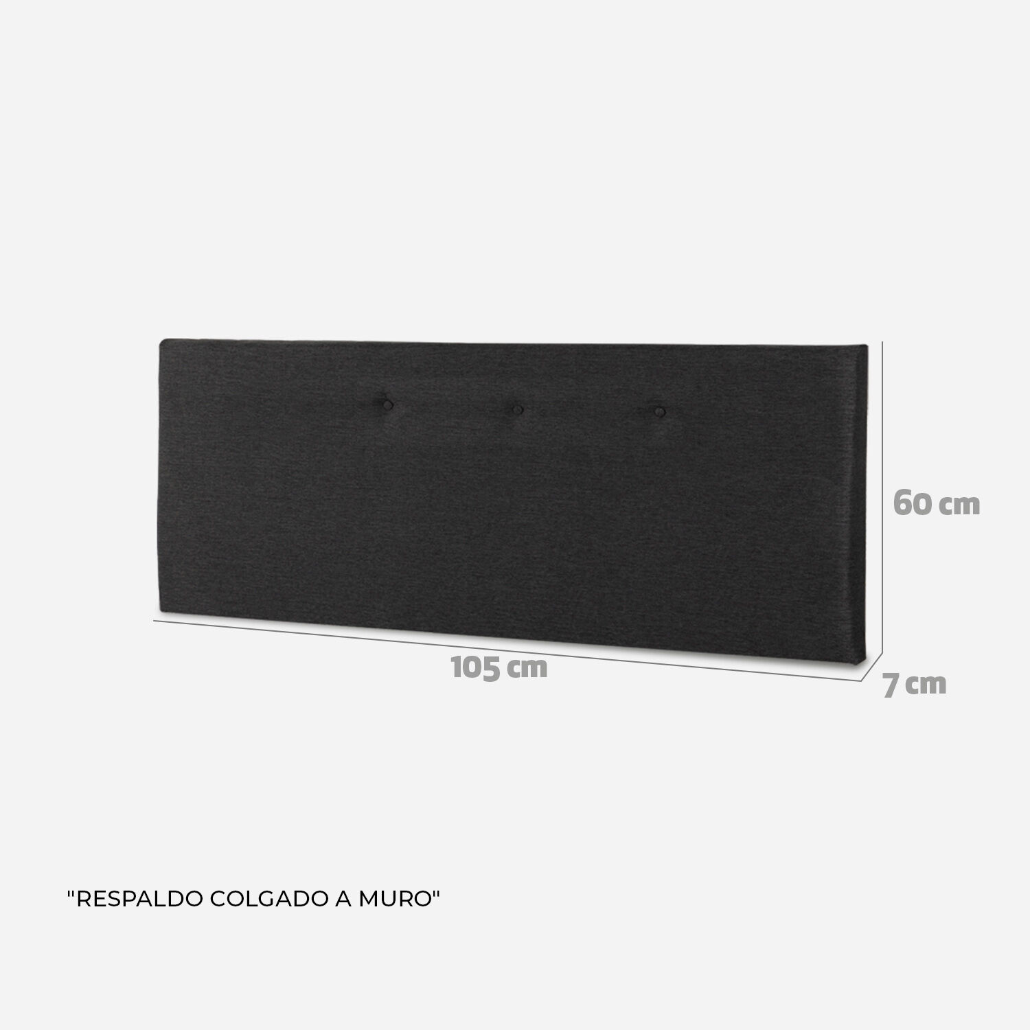 Cama Space Box Excellence Plus 1,5 P Respaldo Black