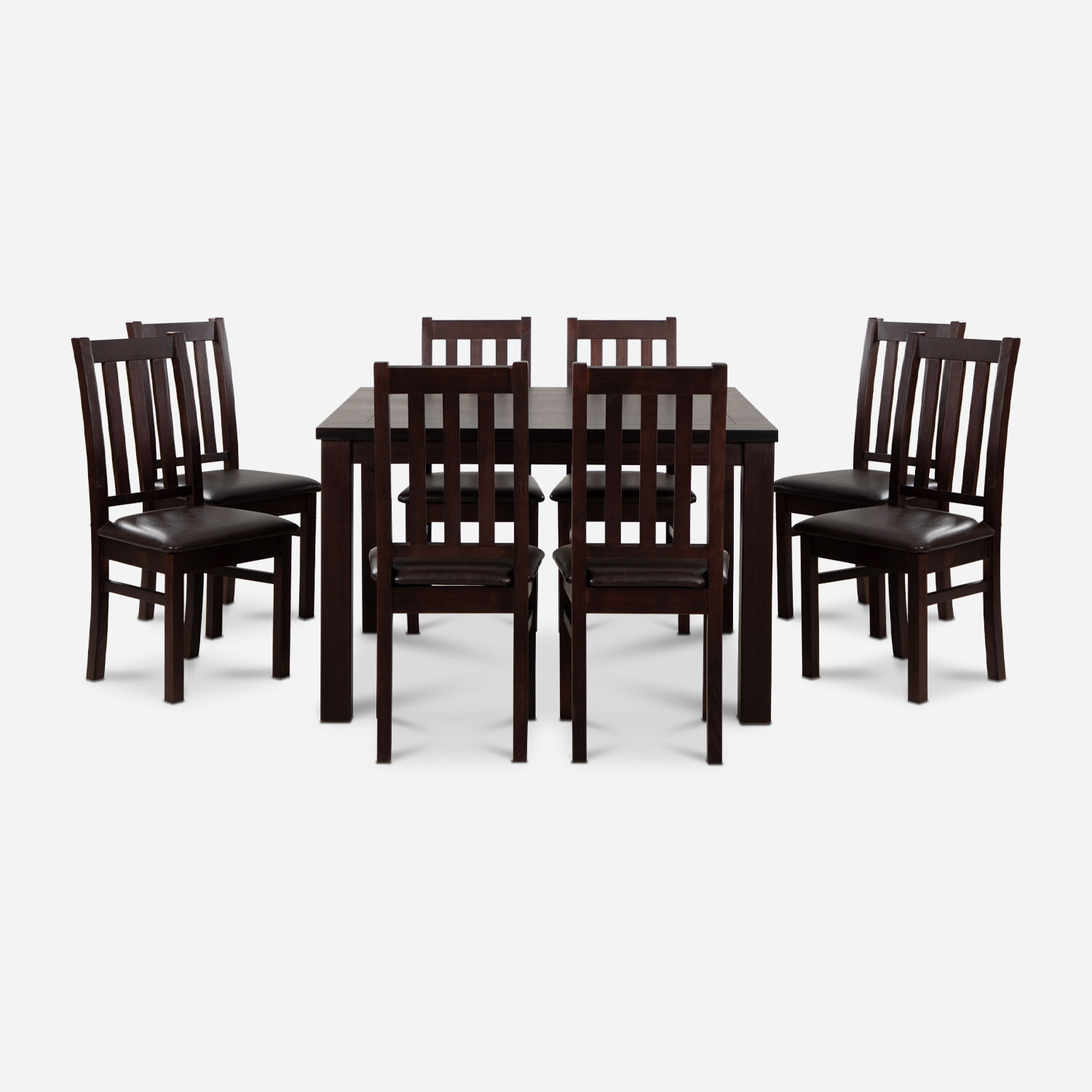 Comedor 8 Sillas &Ntilde;uble Chocolate