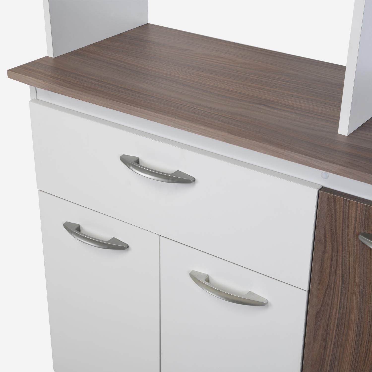 Mueble de Cocina 6 Puertas 1 Cajón Emma 120x180x39 Cm