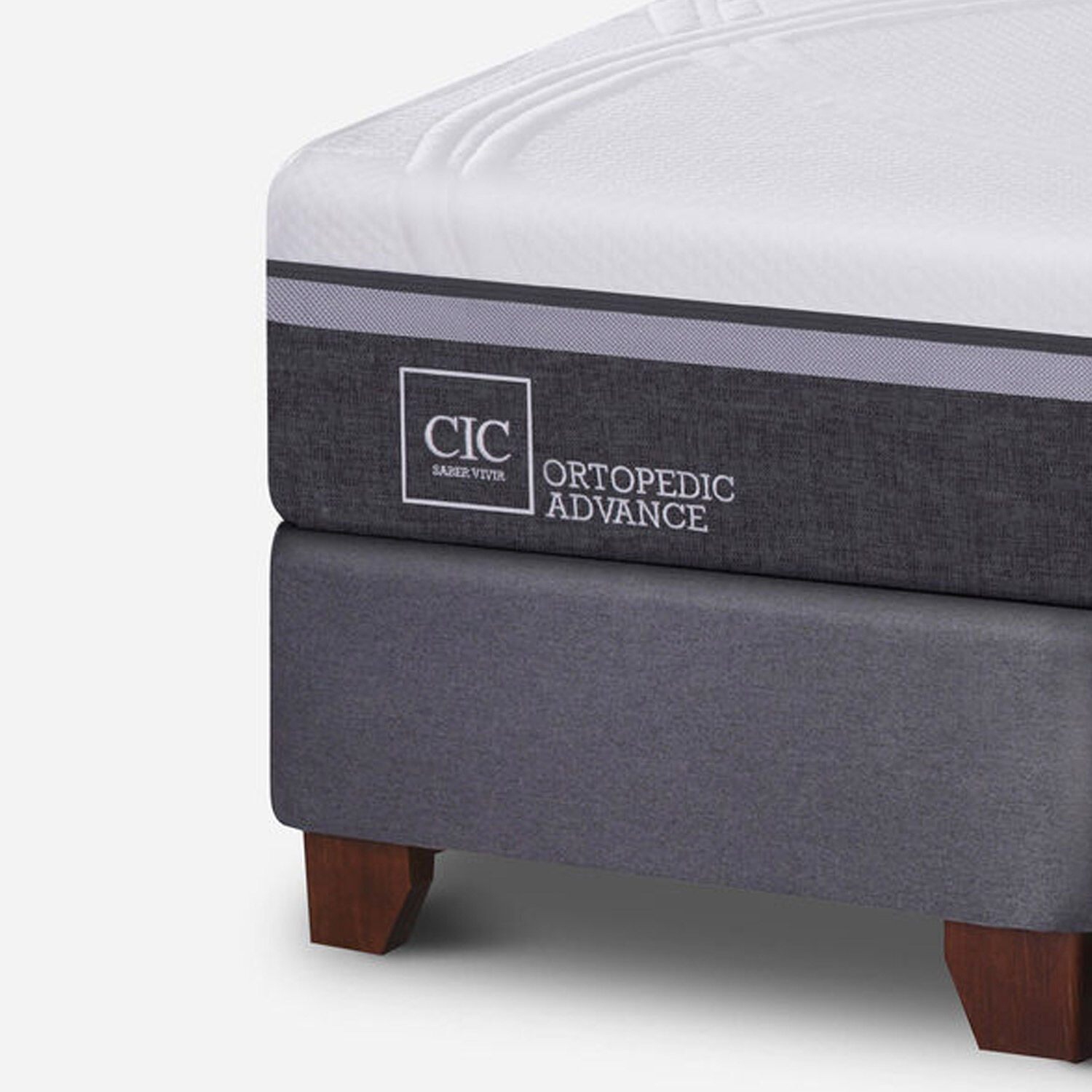 Box Spring King Ortopedic Advance + Respaldo Tigris