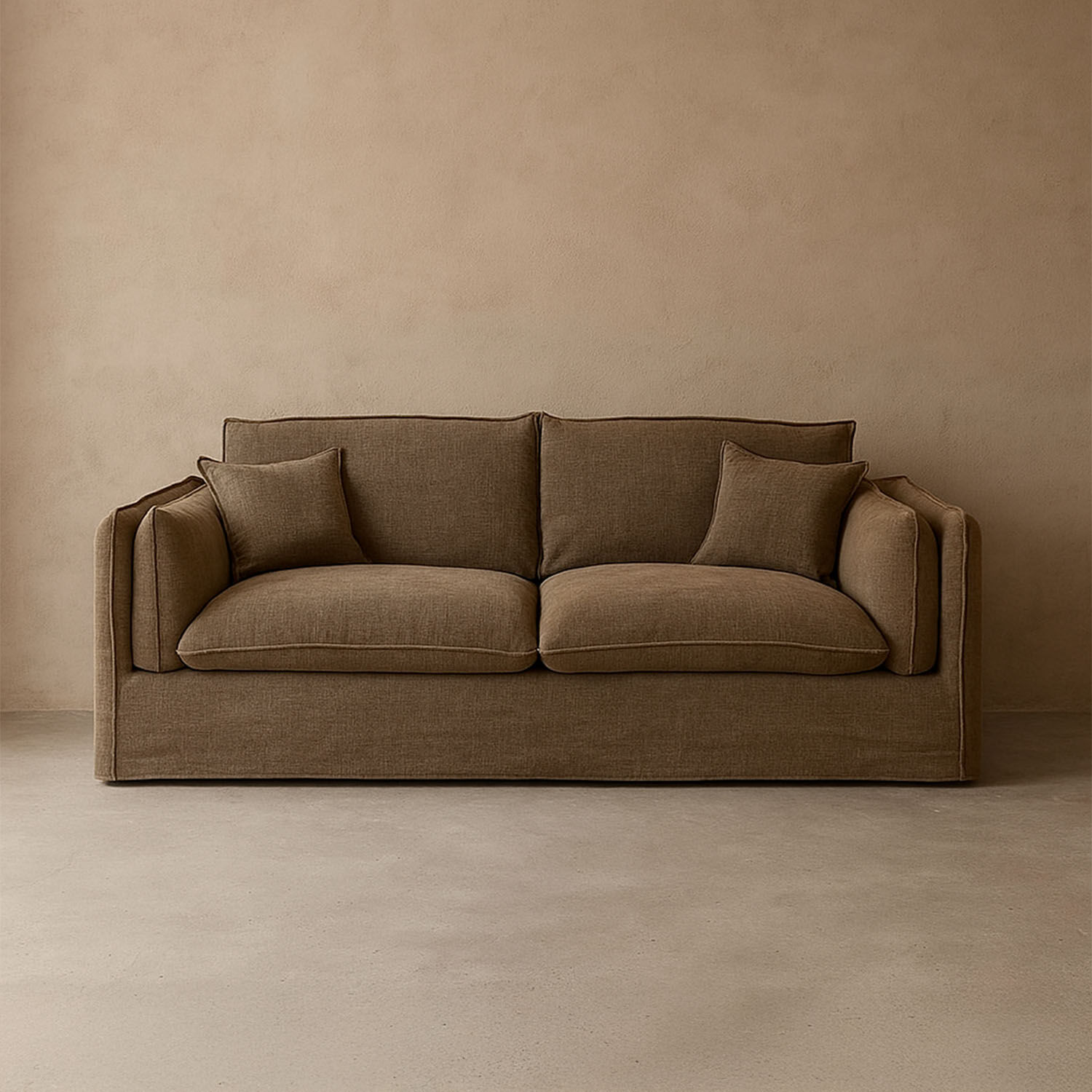 Sof&aacute; 3,5 Cuerpos Bergen Gris