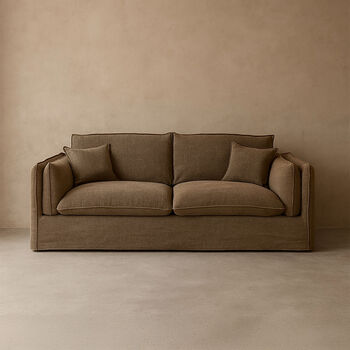 Sof&aacute; 3,5 Cuerpos Bergen Gris