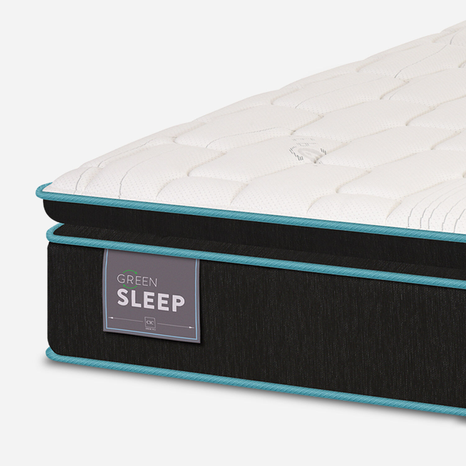 Colch&oacute;n King Green Sleep 180x200