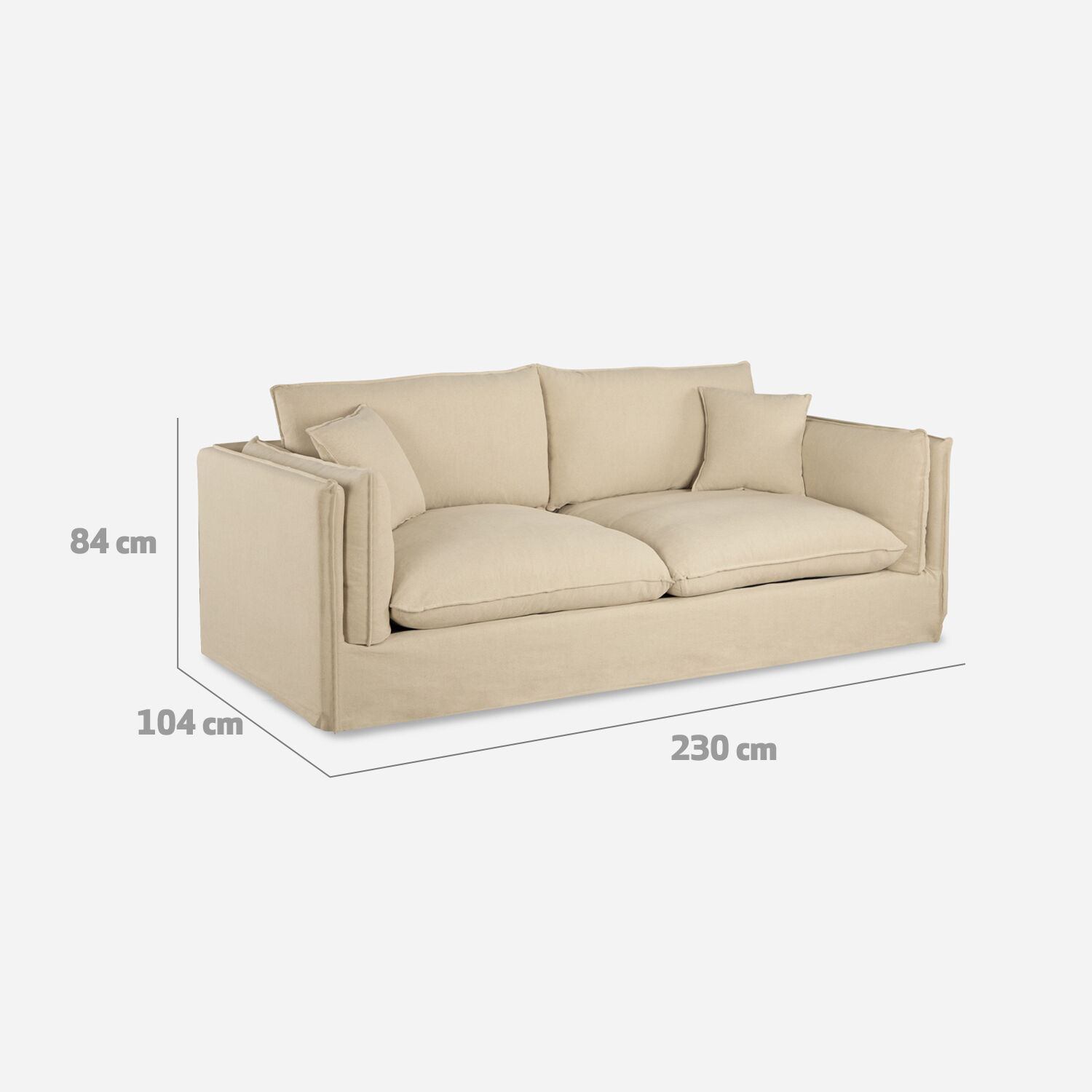 Sof&aacute; 3,5 Cuerpos Bergen Arena