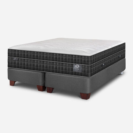 Box Spring 2 Plazas Lux Base Dividida